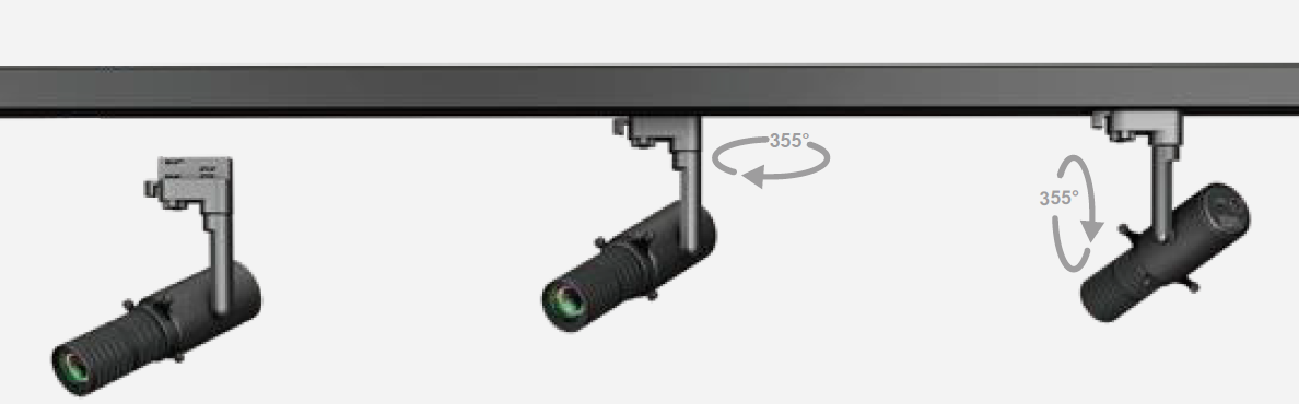 DIP CCT Single Lamp Dimming Nonsupport LED Spot Track Light с микросхемой OSRAM