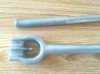 Linha âncora à terra galvanizada hardware de Polo da terra