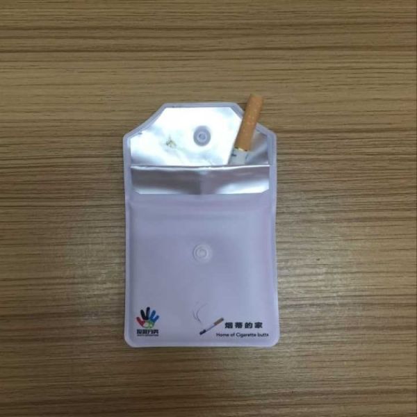 EVA PVC Mini Disposable Pocket Ashtray Small Tobacco Pouch OEM