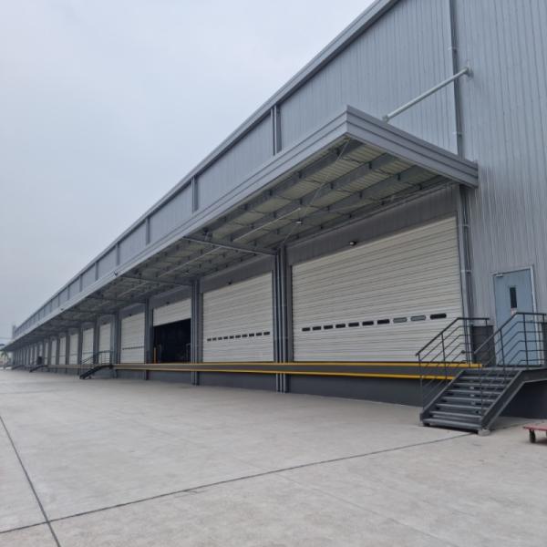 Industrial Bolt Connection Galvanized Metal Building Construction Steel Structure Frame