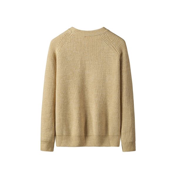 Autumn Winter Round Neck Casual Men'S Sweater S-4XL 100% cotton material