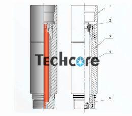 Well Perforation Gun System HT Dual Route Time Delay Transmission Device
