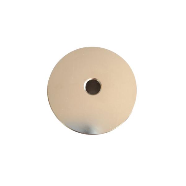 Round  Sintered Neodymium Disc Countersunk Hole Magnets With NiCuNi Coating