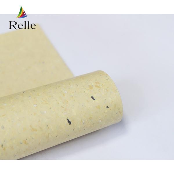 Antibactérien Relle Commercial Homogène Couleurs simples 2 mm Roulis de revêtement de sol en PVC pour les cliniques