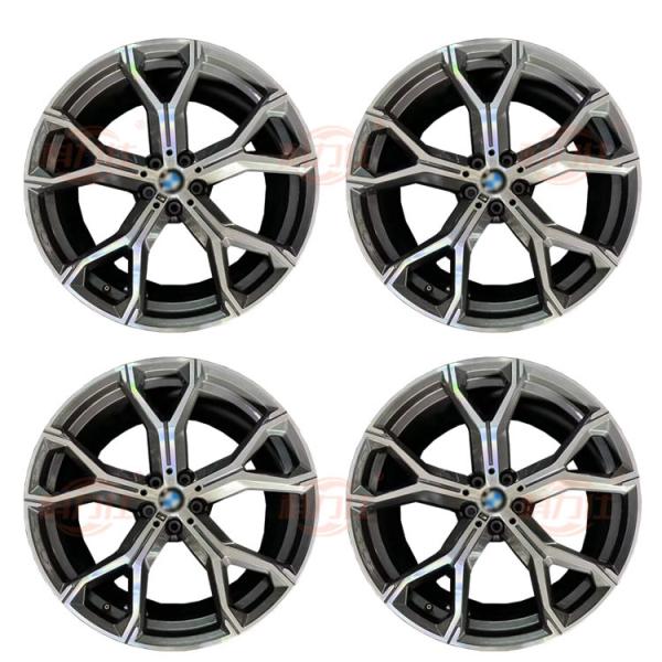 22 Inch Original Used Car Tire Rims Wheels B-M-W X5 X3 X7 3 Series F10 G30
