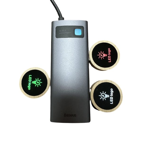 ЛЭД-гравировка логотипа Деревянный USB флэш-накопитель USB2.0/3.0 Тип интерфейса Естественное дерево