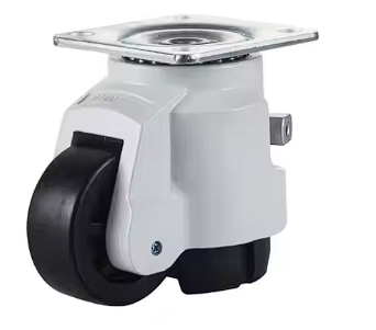 Lever Operated Industrial Leveling Casters Wheels 40mm 50mm 62mm 70mm Model 60 80 100