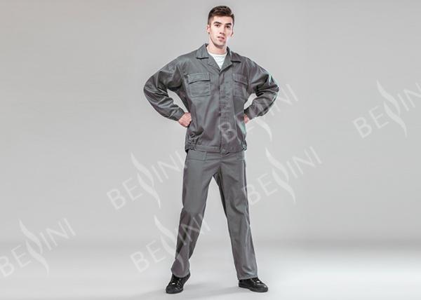 Royal Blue Mens Outdoor Work Clothes Classic Style In Oil Field