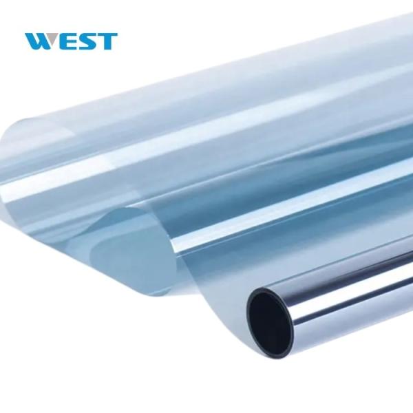 Dark Green Solar Control Car Window Tinting Film Self Adhesive With Ultra Clear Vision