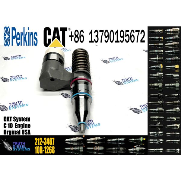 C10 Fuel Injector Assembly 203-7685 212-3467 212-3468 350-7555 317-5278 161-1785 10R-0967 10R-1259 10R-1258