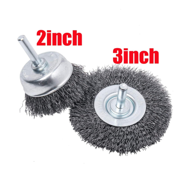 M10 Grinding Steel Wire Cup Brush 2.5cm 1 Inch Wire Wheel