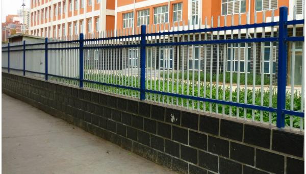 Wrought Iron Galvanized Hillside Decorative Fence