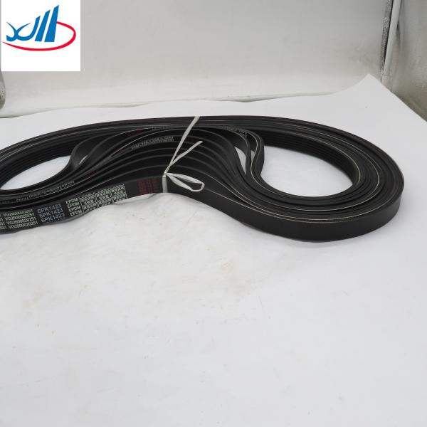 Sinotruk Howo Parts Ribbed Fan Belt V Belt VG2600020251 6PK1423 Shaanxi auto Delong heavy duty engine 290 HP fan belt