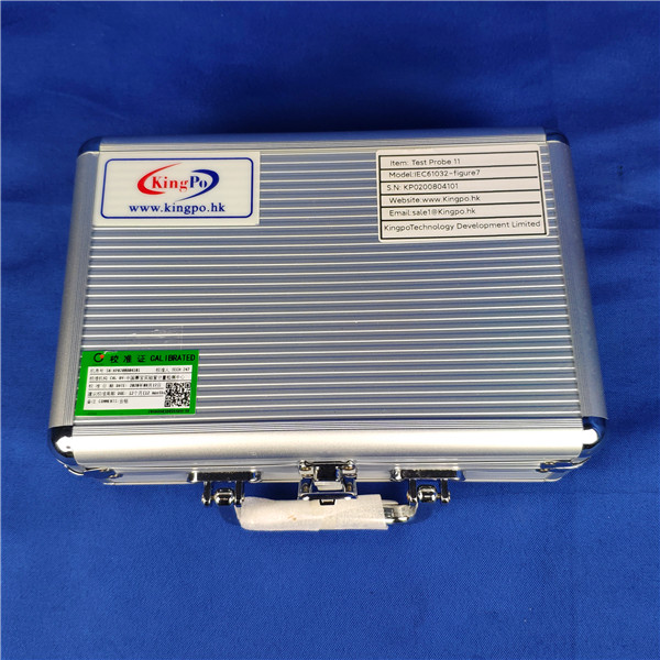 Зонд 11 теста, зонд пальца теста IEC61032-Figure 7, Unjointed палец теста