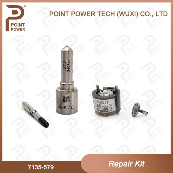 Common Rail Injector Repair Kit 7135-579 Include Nozzle L375PRD Valve 28264094