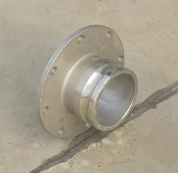 4 Inch Fuel Truck Quick Connectors Stainless Steel Round Male Flange for Smooth Connection