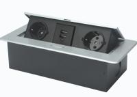 Prises imperméables anti-déflagrantes de bureau d'Usb 13amp de Tableau de bruit de débouchés universels escamotables