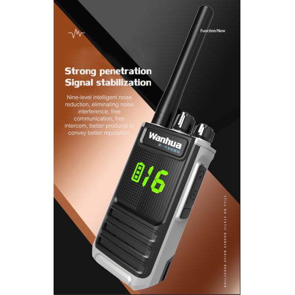OEM/ODM Hot Long Range Two Way Radio 400-470MHz Handheld UHF Encrypted Walkie Talkie