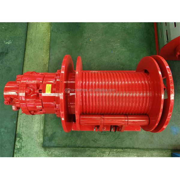 Rope Type Steel Wire Rope 5 Ton Hydraulic Electric Winch for Shipyard Construction