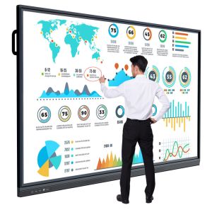 86 Inch Android 8G+128G Infrared Touch Meeting Room Digital Interactive Board Android Interactive Flat Panel
