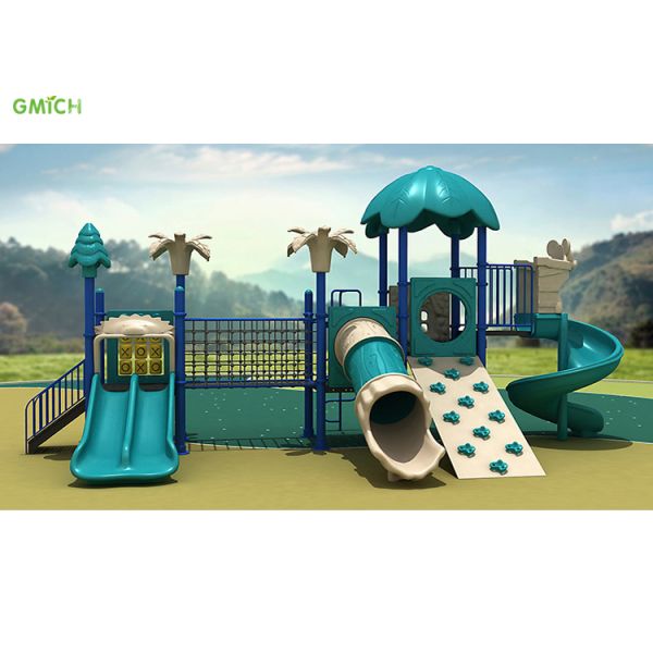 ISO TUV Custom Slides Playground City Park Garden Open Play Zone