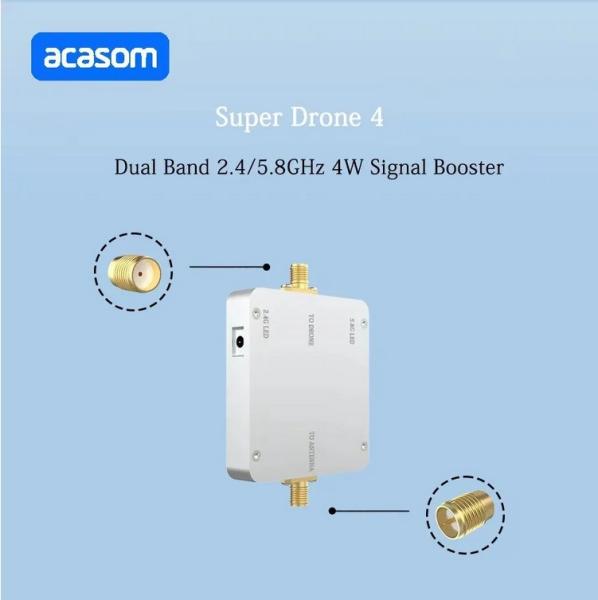 2.4GHz 5.8GHz Dual Frequency Drone Amplifier For Dual Band Bidirectional Boosting
