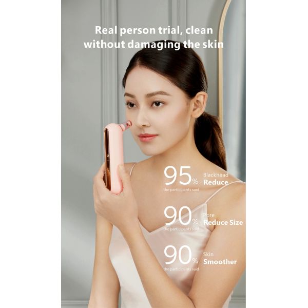 Mini Vacuum Blackhead Remover Pore Cleaner Deeply Extracts Dirt And Oil From Pores Helps Improve Enlarged Pores