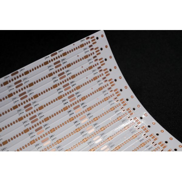Flexible PCB Flex pcb Manufacture  Double Layer FPC iDouble-sided White Film and OSP Antioxidant for LED Light Strip Board - Fire Protection Level V0
