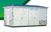 Caja eléctrica de la subestación del estilo europeo prefabricado al aire libre de la subestación de ZBW
