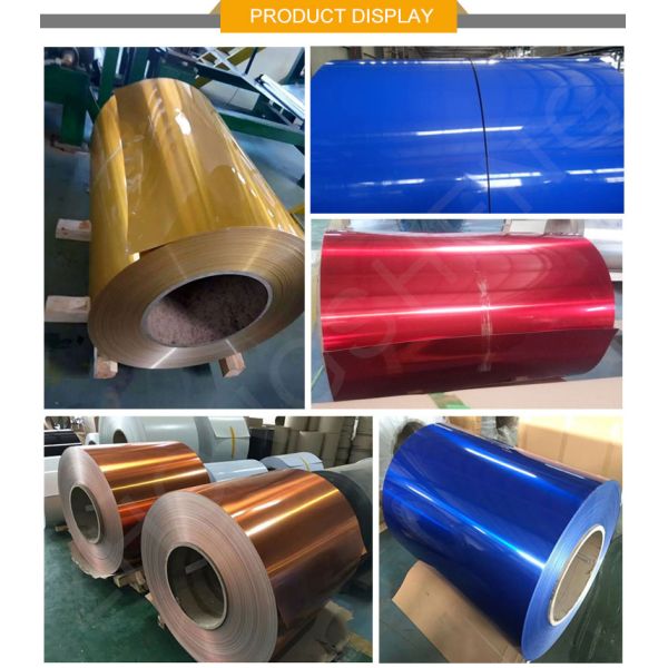 Prime 1100 3003 Coil d'aluminium revêtu de couleur PVDF en bois de pierre avec une tolérance de ± 1% et une couleur personnalisée