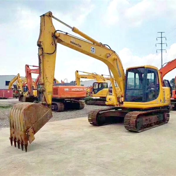 Bomba hidráulica original de 12 toneladas Excavadoras usadas PC120-6 con velocidad de movimiento de 4,2 km/h