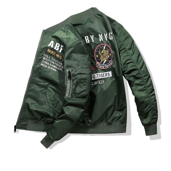 Loose Version 2023 Men's Cotton Clothes for Autumn and Winter in Washed Polyester Fabric