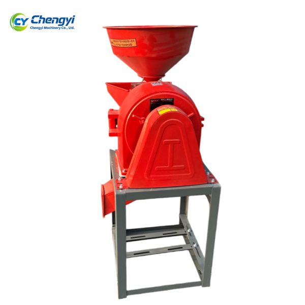 Industrial Steel Crusher Grinder Crushing Machine For Agricultural Grain Processing