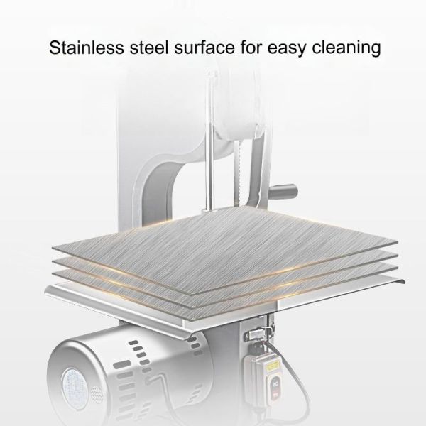 Stainless Steel Manual Meat Slicer for Hotels and Small Restaurants 300*350*730mm