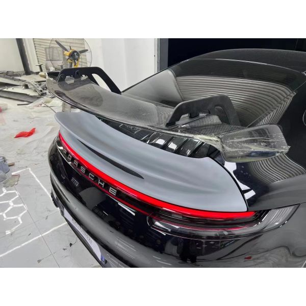 Carbon Fiber Spoiler for Porsche 911 992 Carbon Fiber Material 911 992 Upgraded GT3 Style Rear Spoiler