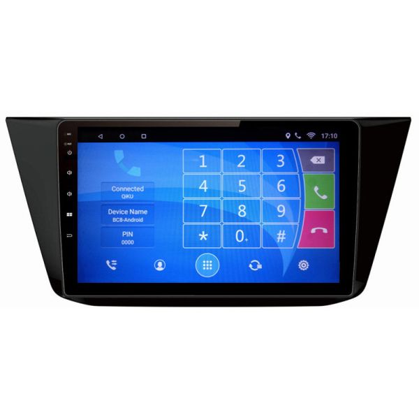 Ouchuangbo car radio stereo multi android 6.0 for VW Tiguan 2017 with SWC gps navi 1080P Video 4 Cores