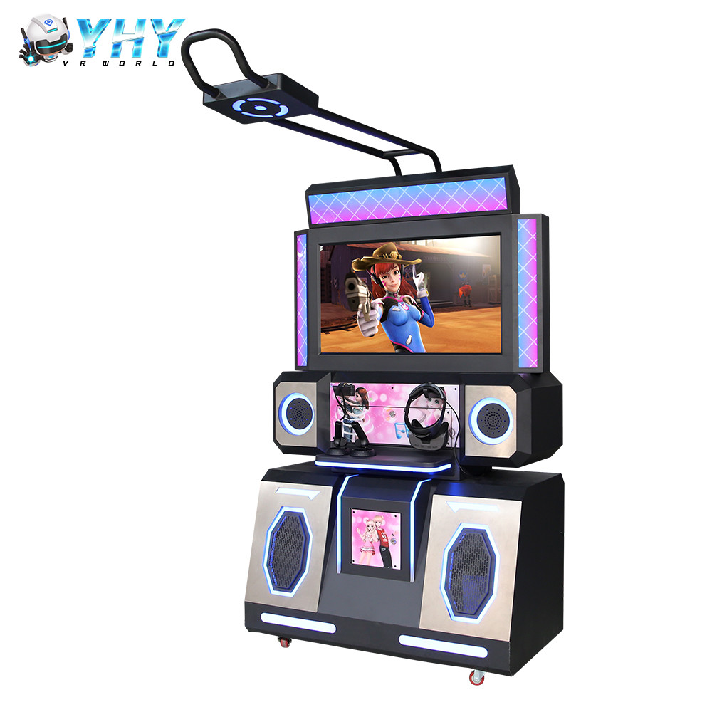 машина танцев платформы игры игры 9D VR музыки оборудования виртуальной реальности 1000W