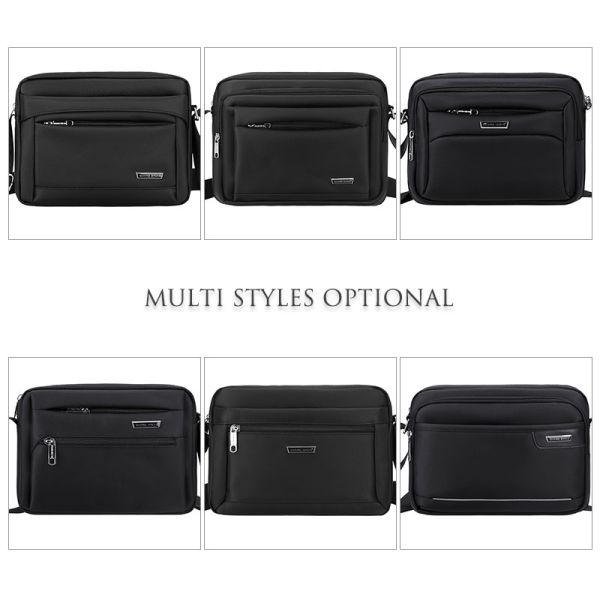 Multifunction Men Messenger Shoulder Bag Oxford Waterproof Male Crossbody Bag