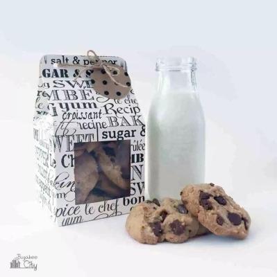 Подгонянный печатающ коробки пирожного рождества