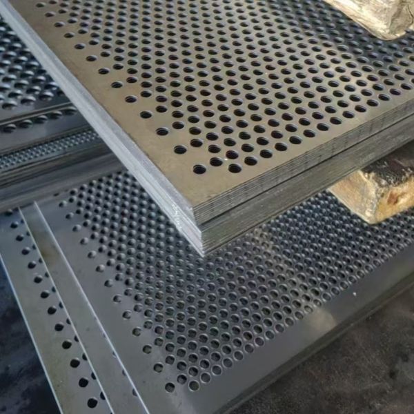 Перфорированный металлический лист SUS 316L Нержавеющая сталь лист 1 мм толщиной 10 мм отверстие