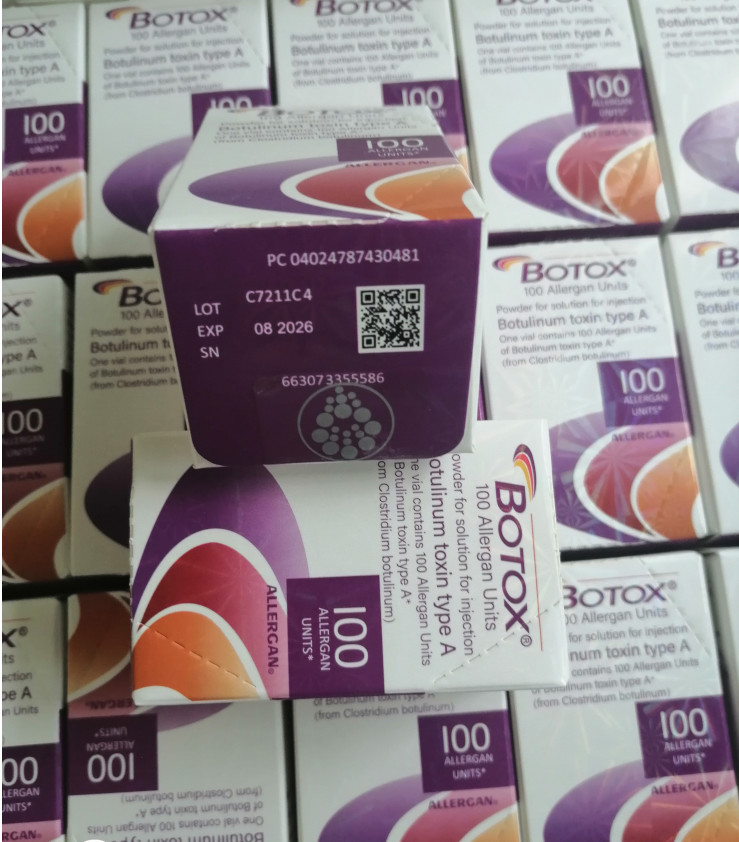 Препараты для красоты Allergan 100 единиц Ботулинический токсин Ботокс для морщин на лице