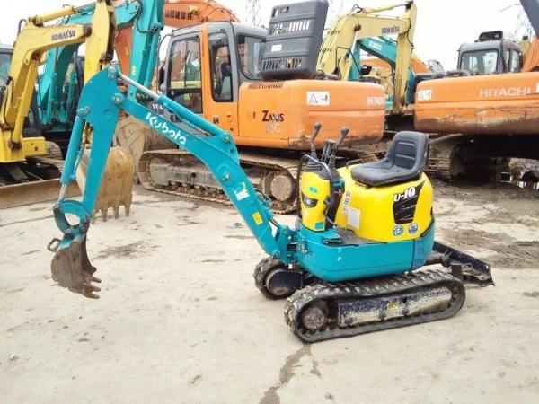 Kubota Used Excavator U10 , Small Size Excavator