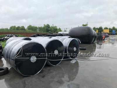 High Density EVA Foam Boat Fender With Polyurea Surface And Chain Tyre Net