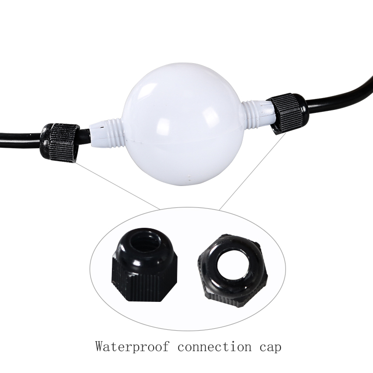 Вися света Addressable IP65 SMD5050 RGB шарика СИД занавеса диод волшебного