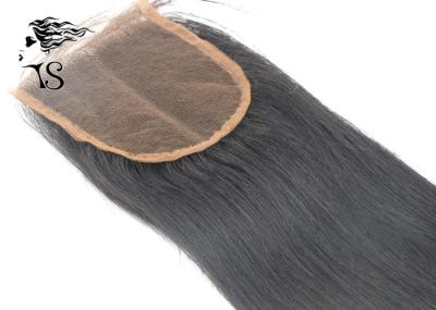 Silky Straight 4x4 Lace Frontal Closure With Hand Tied Swiss Lace For Black Women
