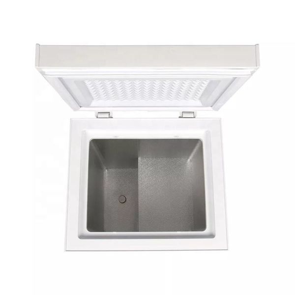 42L Small Home Freezer Chest Compact Deep Freezer Folding Door