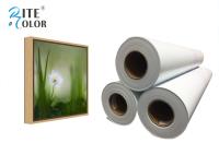 Papel cubierto resina de alta densidad del final de la superficie del lustre del papel de la foto para la impresión de la foto