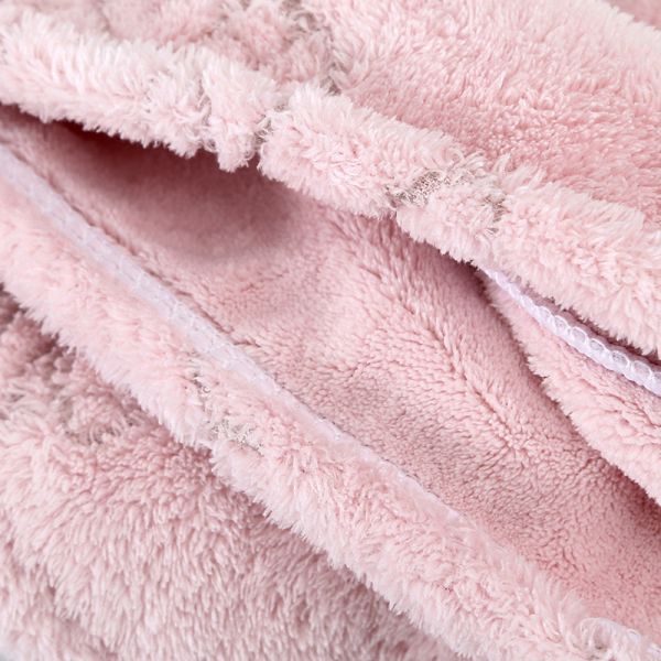 Soft and Skin-Friendly Microfiber Dry Hair Cap Fast Absorbent 65*25cm Novelty Pattern