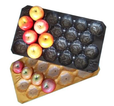 Wholesale Fruit and Vegetable Packing Alveoli Tray Apple Mango Kiwi Avocado Plastic Packing Tray