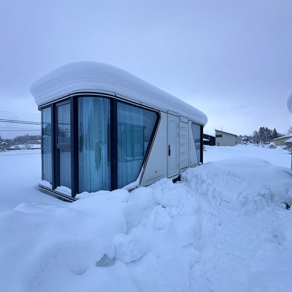 Waterproof Prefab Capsule House / Capsule Tiny House Luxury For Outdoor
